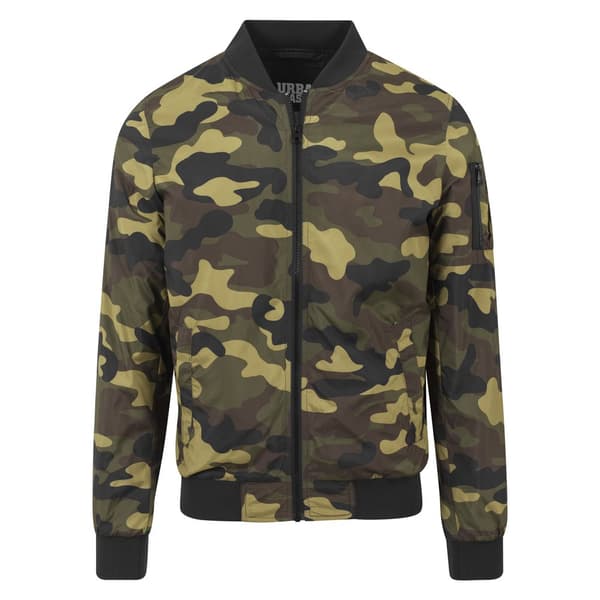 Urban Classics Parkas Camo Light Flerfärgad L Man