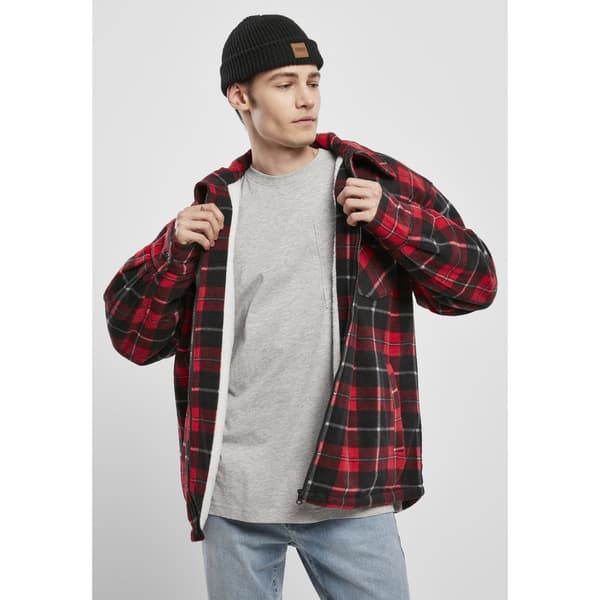 Urban Classics Plys Jakke S Rød XL Mand