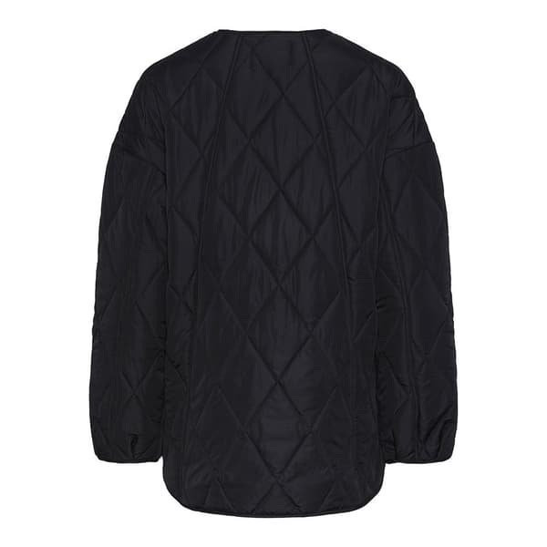 Pieces Takki Stella Quilted Harmaa M Nainen