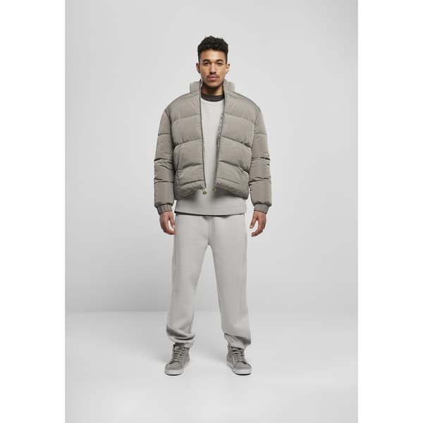 Urban Classics Jakke Cropped Puffer Grå XL Mand