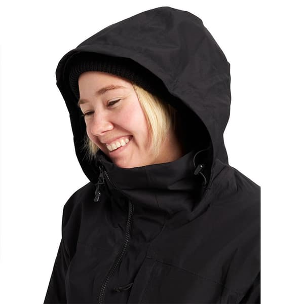 Burton Jacka Pillowline Goretex Svart L Kvinna