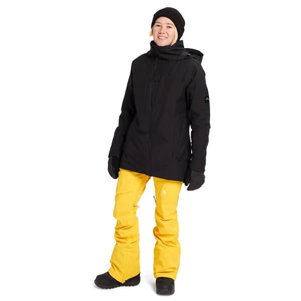 Burton Jacka Pillowline Goretex Svart L Kvinna