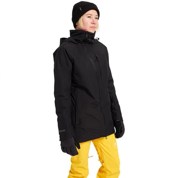 Burton Jacka Pillowline Goretex Svart L Kvinna