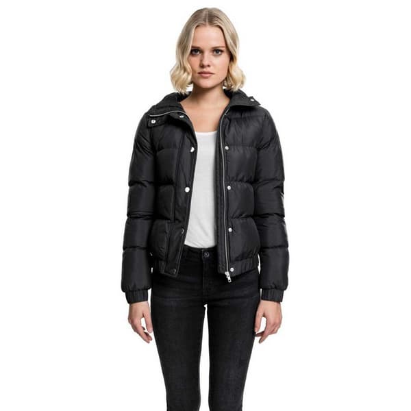 Urban Classics Jakke Puffer Sort XS Kvinde