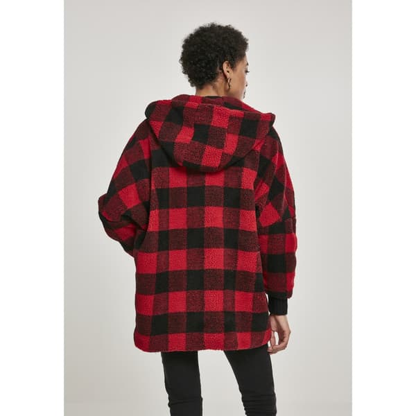 Urban Classics Ternet Parka Med Hætte Rød L Kvinde