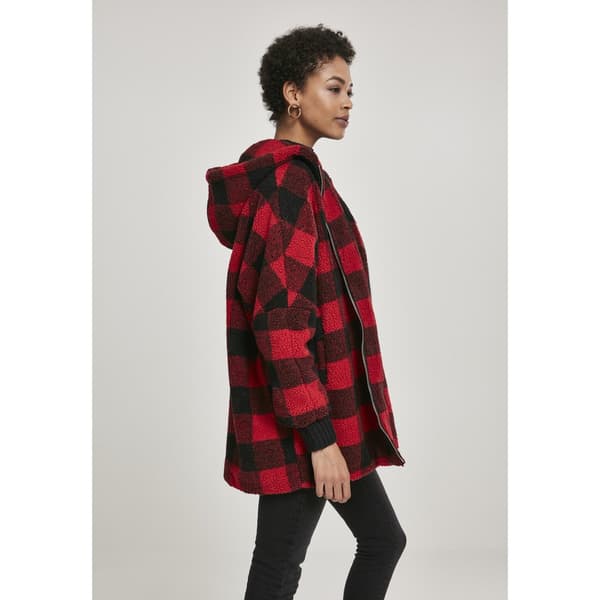 Urban Classics Ternet Parka Med Hætte Rød L Kvinde