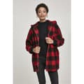 Miniatyrbillede 6 af 8: Urban Classics Ternet Parka Med Hætte Rød L Kvinde