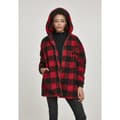 Miniatyrbillede 7 af 8: Urban Classics Ternet Parka Med Hætte Rød L Kvinde