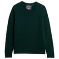 Miniatyrbillede 2 af 3: Superdry V-hals Sweater Oversized V Cable Grøn L-XL Kvinde