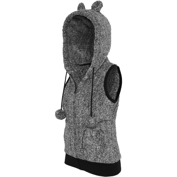 Urban Classics Jakke Teddy Melange Sort M Kvinde