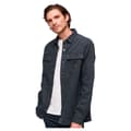 Miniatyrbillede 1 af 6: Superdry Overshirt Canvas Workwear Blå L Mand