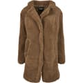 Miniatyrbillede 7 af 8: Urban Classics Jakke Oversized Sherpa Brun S Kvinde