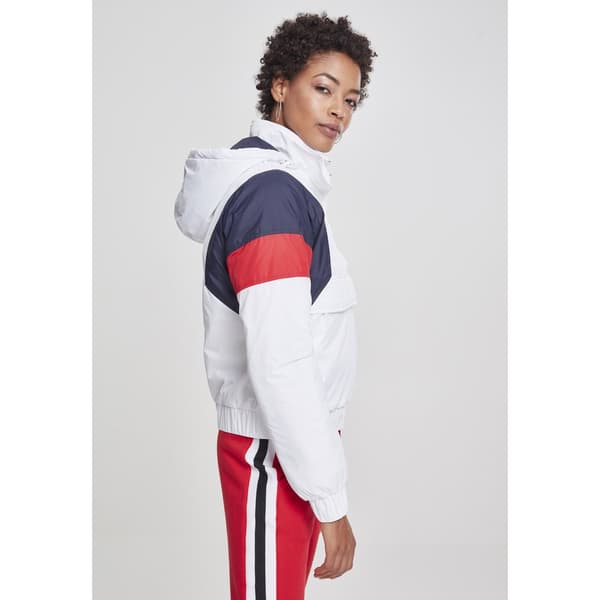 Urban Classics 3-tone Polstret Parka Hvid S Kvinde