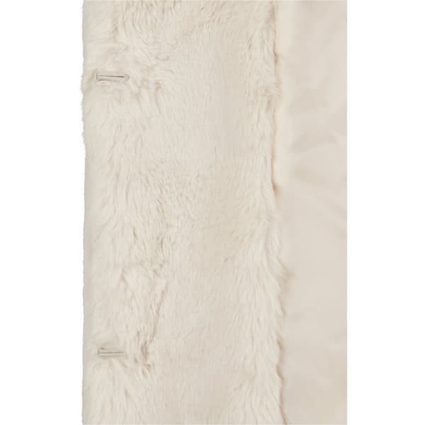 Urban Classics Hættejakke Teddy Coat Hvid 3XL Kvinde