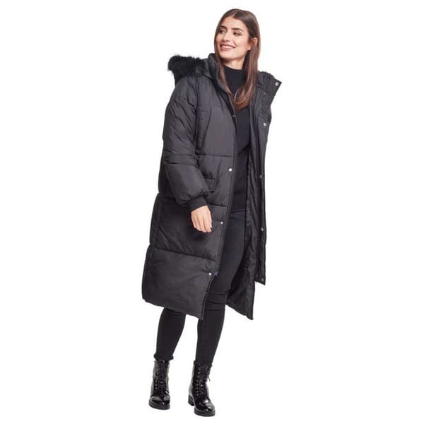 Urban Classics Frakke Oversize Puffer Sort S Kvinde