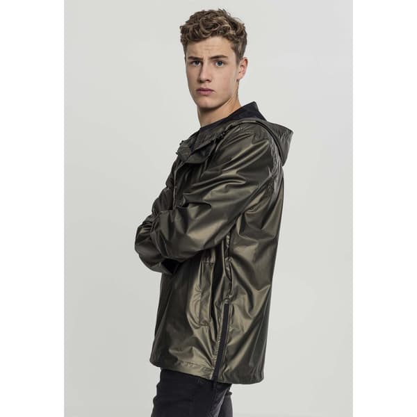 Urban Classics Parka Light Pull Over Grøn M Mand
