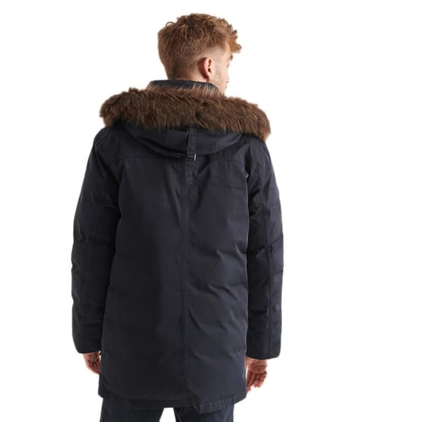 Superdry Jakke Studios Everest Down Blå 2XL Mand
