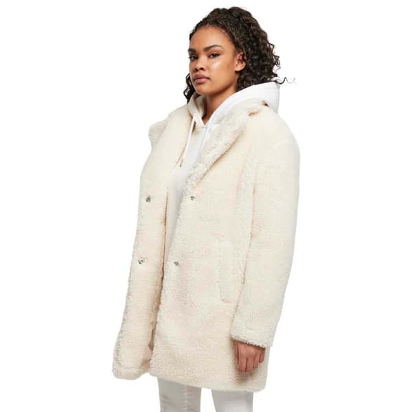 Urban Classics Frakke Oversized Sherpa Rosa M Kvinde