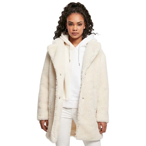 Urban Classics Frakke Oversized Sherpa Rosa M Kvinde