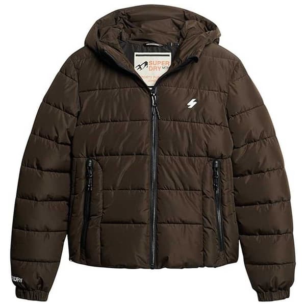 Superdry Pufferjacka Spirit Sports Grönt XL Kvinna