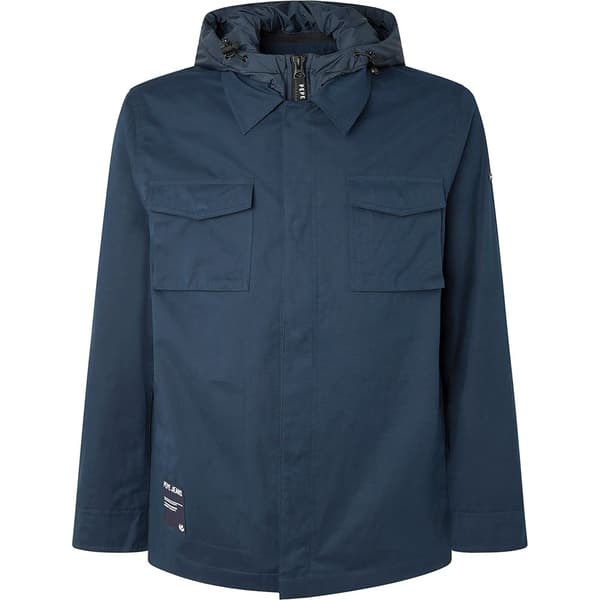 Pepe Jeans Parka Carson Blå S Mand