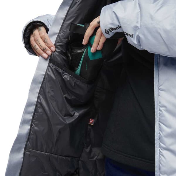 Black Diamond Parka Belay Blå S Kvinde
