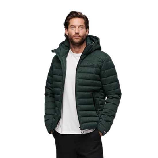 Superdry Jacka Fuji Herringbone Grönt S Man