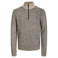 Miniatyrbillede 3 af 7: Jack & Jones Sweater Med Halv Lynlås Space Grå S Mand