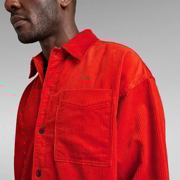 G-star Overshirt Boxy Rød L Mand