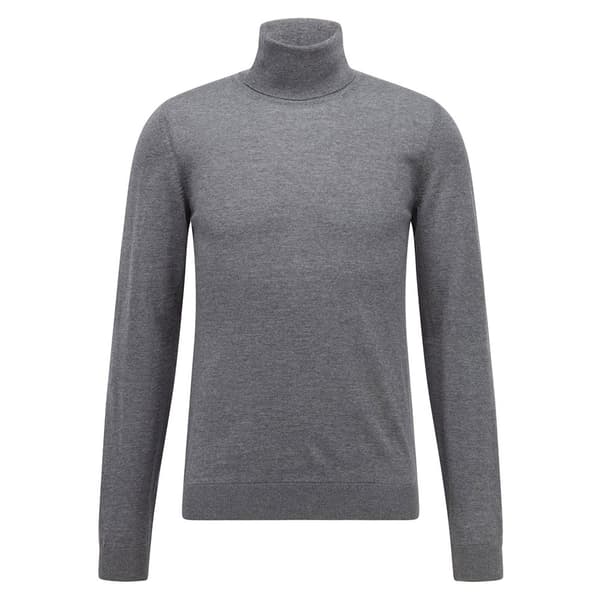Boss Turtlehals Sweater Musso-p Grå 2XL Mand