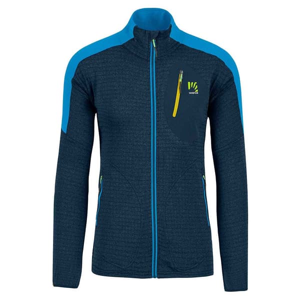 Karpos Full Dragkedja Fleece Puez Blå 2XL Man