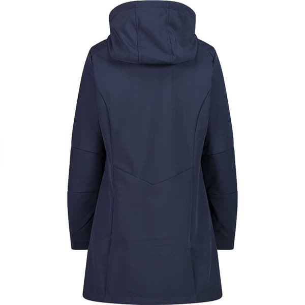 Cmp Frakke Longline Softshell 3a08326 Blå XS Kvinde