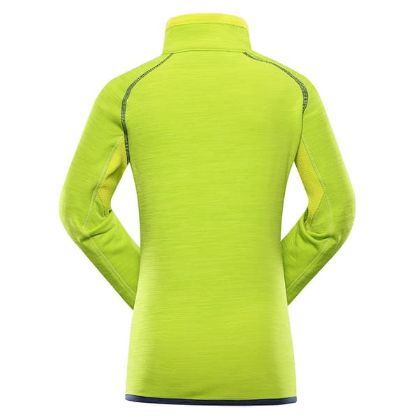 Alpine Pro Fleece Med Fuld Lynlås Onneco Grøn 152-158 cm
