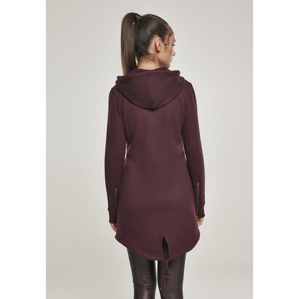 Urban Classics Sweatshirt Parka Rød XS Kvinde