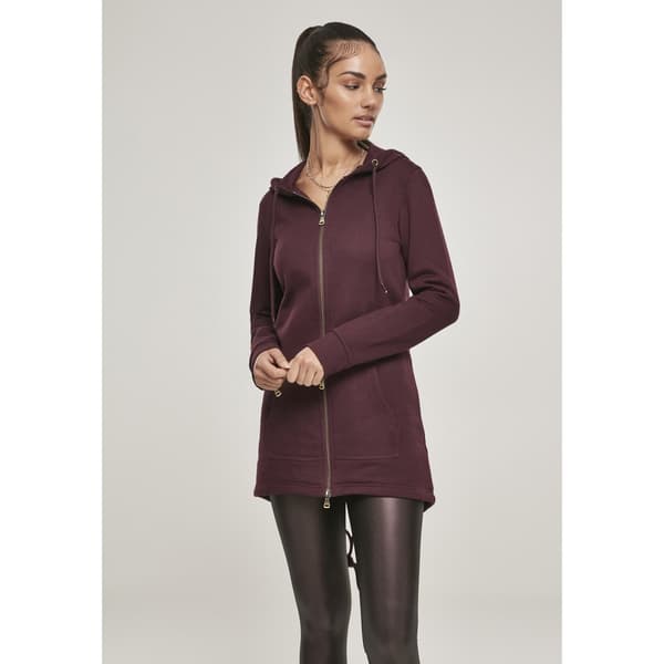 Urban Classics Sweatshirt Parka Rød XS Kvinde