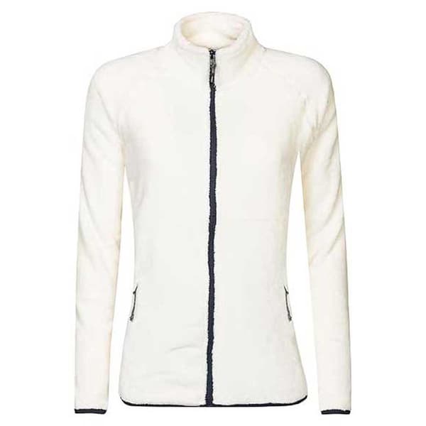 Rock Experience Fleece Med Fuld Lynlås Polar Mock Neck Beige S Kvinde