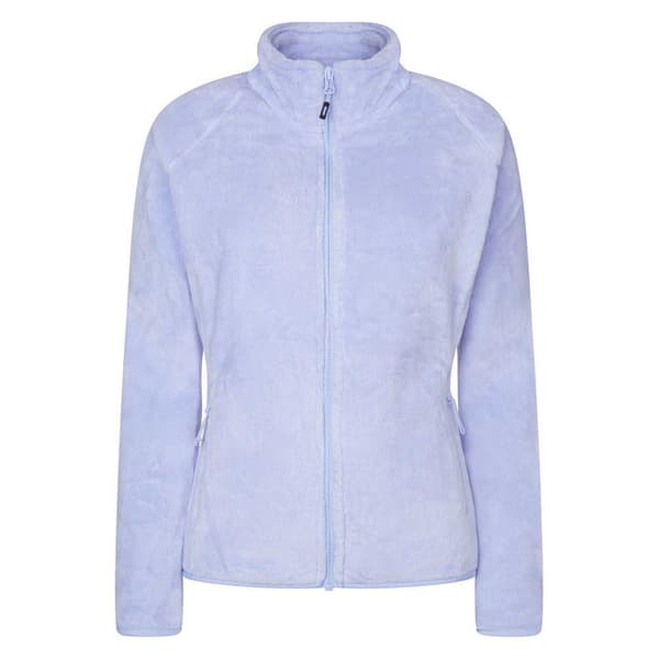 Rock Experience Fleece Med Fuld Lynlås Polar Mock Neck Lilla S Kvinde