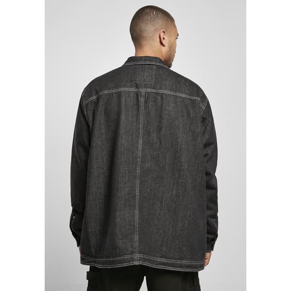 Urban Classics Jakke Oversized Sort XL Mand
