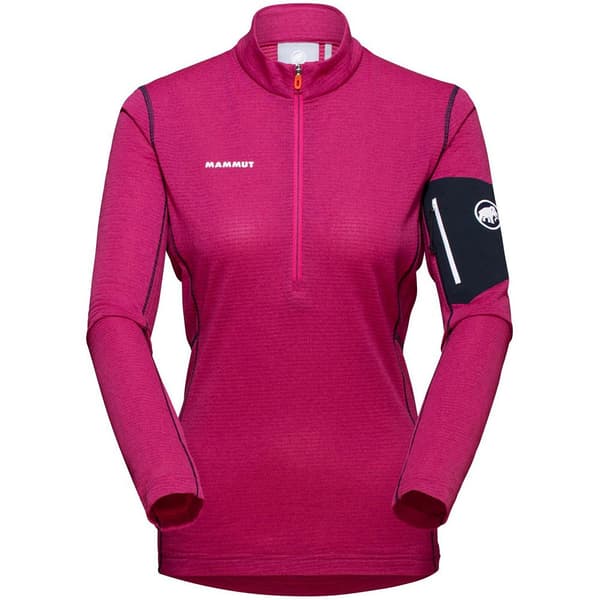 Mammut Besætning Hals Sweater Aenergy Light Half Zip Rosa L Kvinde