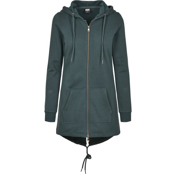 Urban Classics Jakke Sweat Gt Grøn 4XL Kvinde