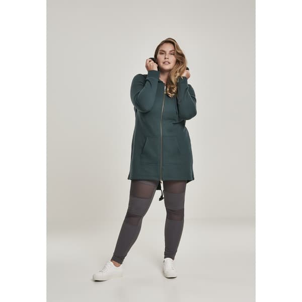 Urban Classics Jakke Sweat Gt Grøn 4XL Kvinde