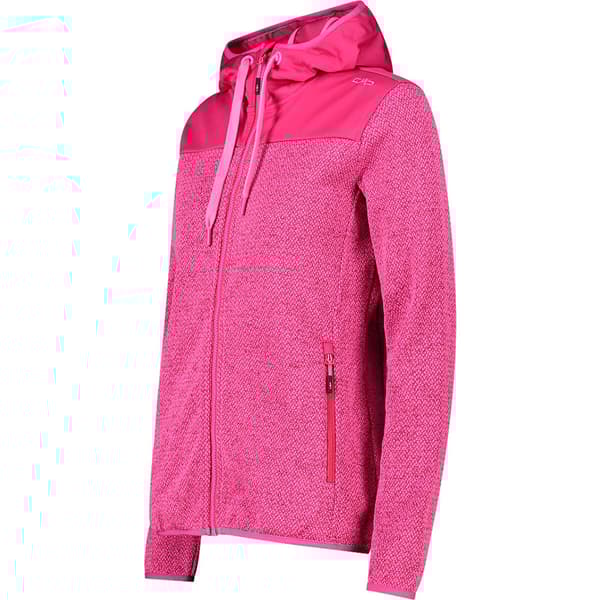 Cmp Fleece Fix Hood 32h5666 Rosa M Kvinde