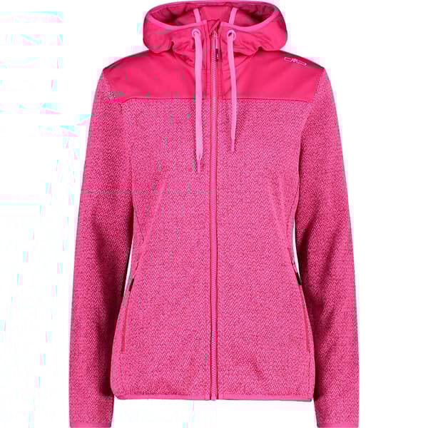 Cmp Fleece Fix Hood 32h5666 Rosa M Kvinde