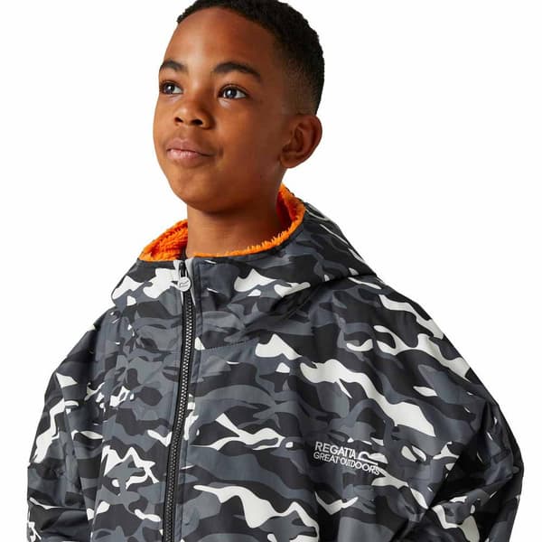 Regatta Regnjacka Med Luva Robe  5-9 Years Pojke