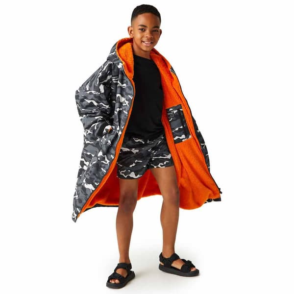 Regatta Regnjacka Med Luva Robe  5-9 Years Pojke