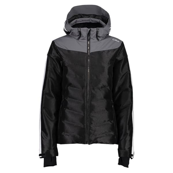 Cmp Jacka Zip Hood 39w1636 Svart L Kvinna