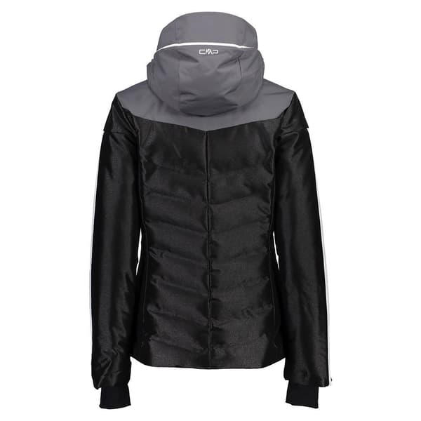 Cmp Jacka Zip Hood 39w1636 Svart L Kvinna