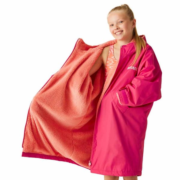Regatta Hættetrøje Regnjakke Robe Rosa 9-13 Years Dreng