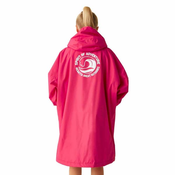 Regatta Hættetrøje Regnjakke Robe Rosa 9-13 Years Dreng