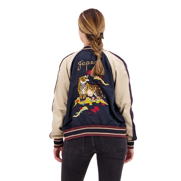 Superdry Jacka Vintage Emb Suikajan Blå M Kvinna